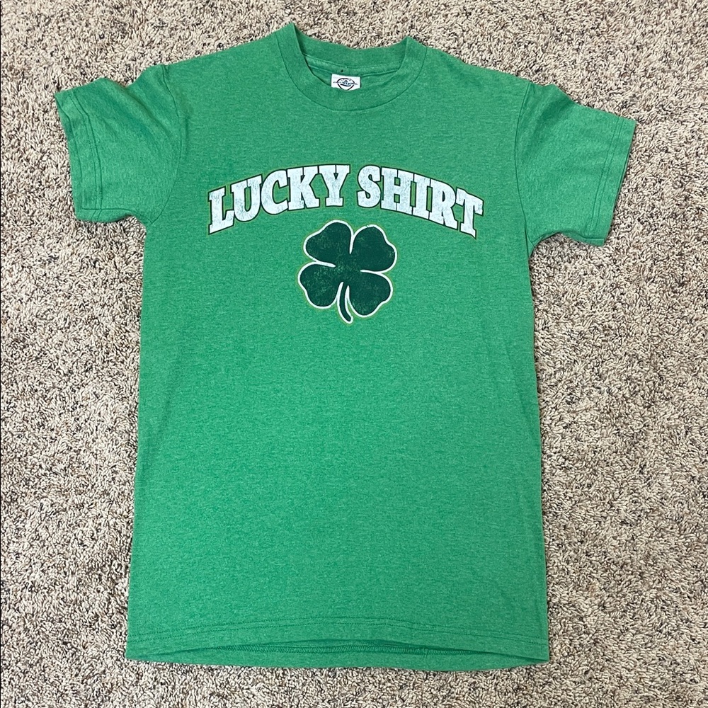 Green Lucky Shirt Graphic Tee